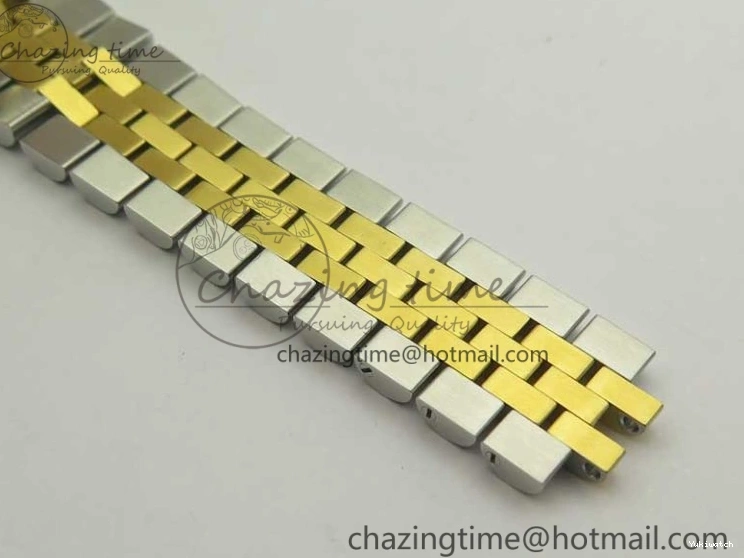 YG Stick Silver Bracelet on SS 126233 Markers ARF Jubilee Dial SS DateJust Best Edition 36 YG 1:1 SH3135 0505